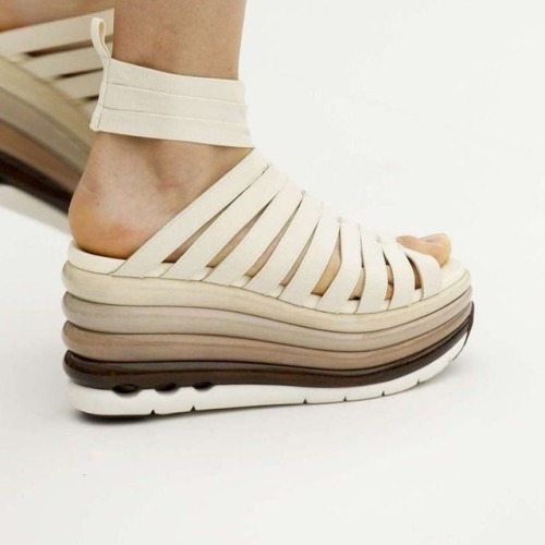 Sneaker sandals are the future, by salvatoreferragamo  . . . . . . . . . #design #inspiration #forec