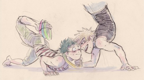 Aaah I got a wonderful idea recommendated on Twitter: Bkdk Circus AU.  I was totally enamoured with 