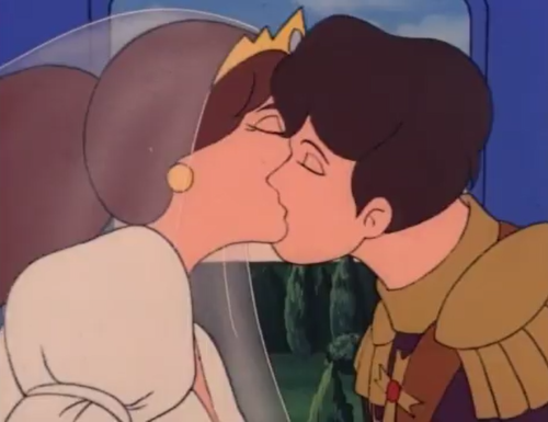 romancemedia: Cartoon Wedding Kisses (1)