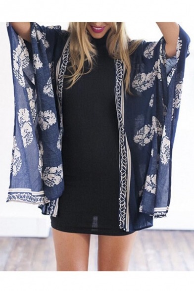 blogtenaciousstudentrebel:  Blouses & Kiminos  Cape Style Design Single-breasted Chiffon Blouse  Lapel Tie-Neck Long Sleeves Loose Blouse with Pockets   Cat Lapel Repeated Cartoon Print Button Down Shirt   Women Floral Chiffon Shawl Kimono   Women
