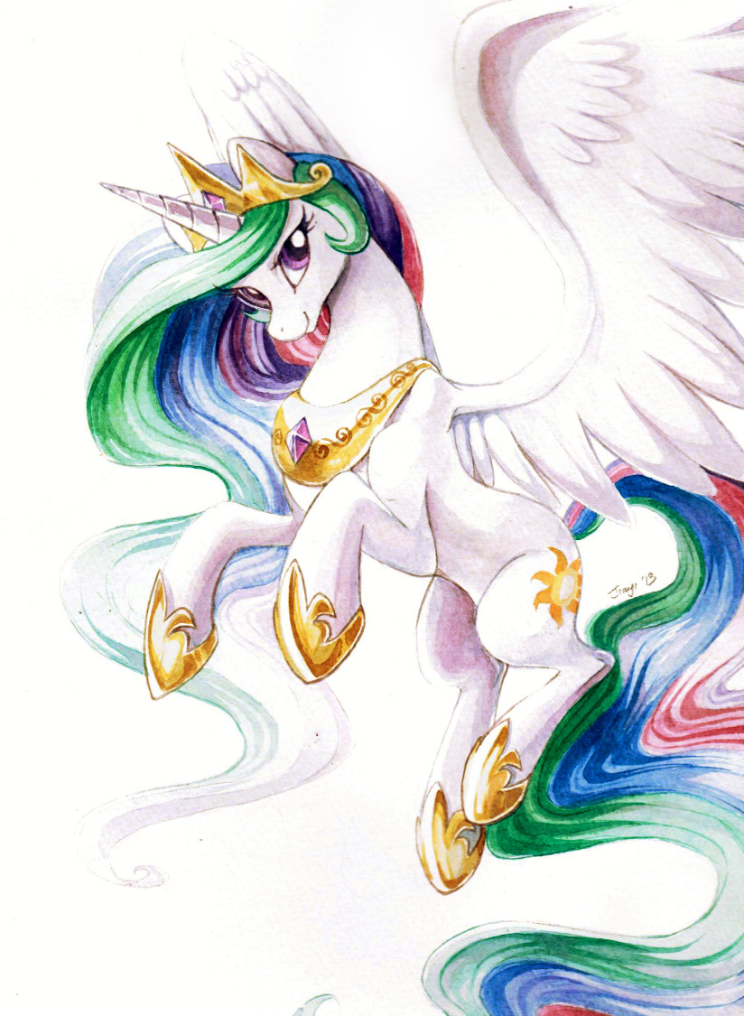 haatoburning:  Watercolour commission for Isiltharos! My scanner ate some of the