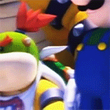 it-started-to-rain:  Bowser Jr. together with his dad at the Olympic Games ♥ 