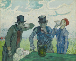 goodreadss:  Vincent Van Gogh - The Drinkers, 1890   