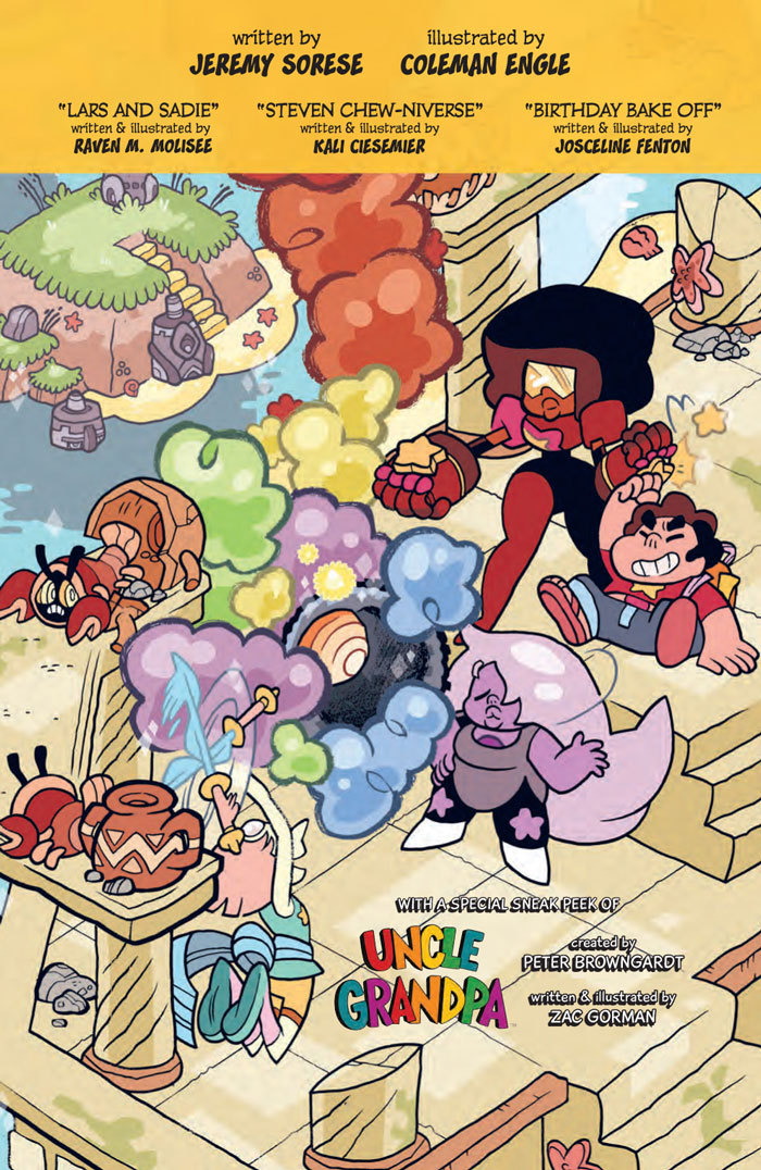 Our comic has arrived on store shelves!!!! Face front, true Steven-believers! The