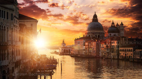 Venice awakening by carsten bachmeyer