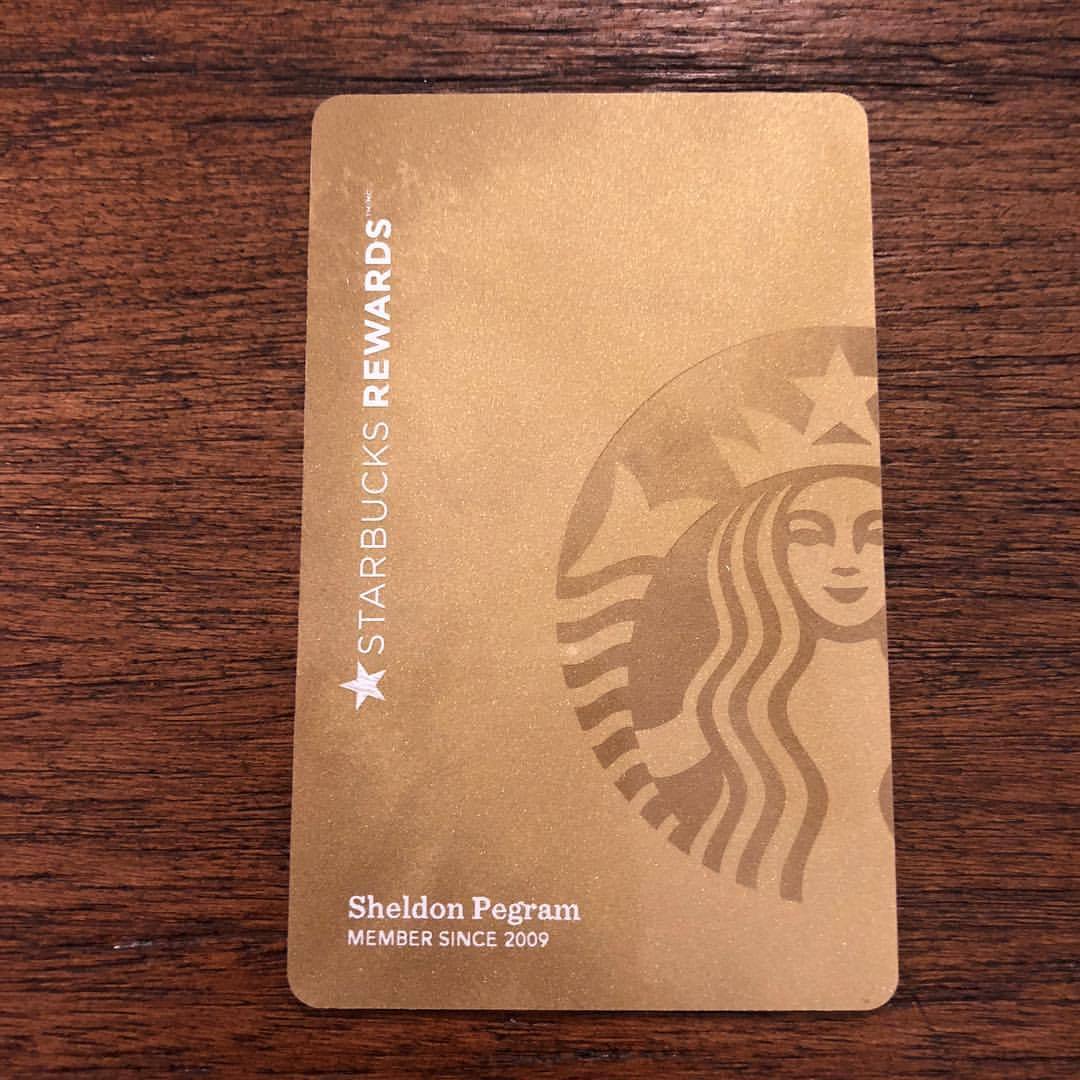 Somewhere I lost my OG @starbucks gold card, so I just got around a few weeks ago