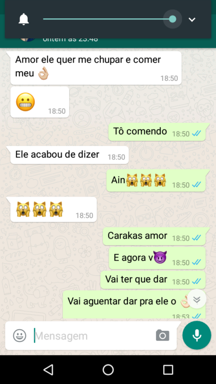 corninhofeliz: Isso que é conversa de um casal feliz!