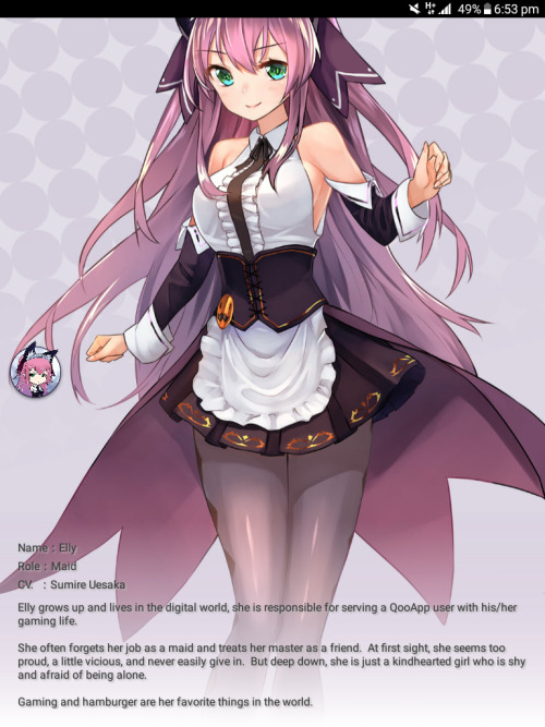 The New Master-Servant Function With Character Voices For Qooapp Appstore. () Gilbert And Elly