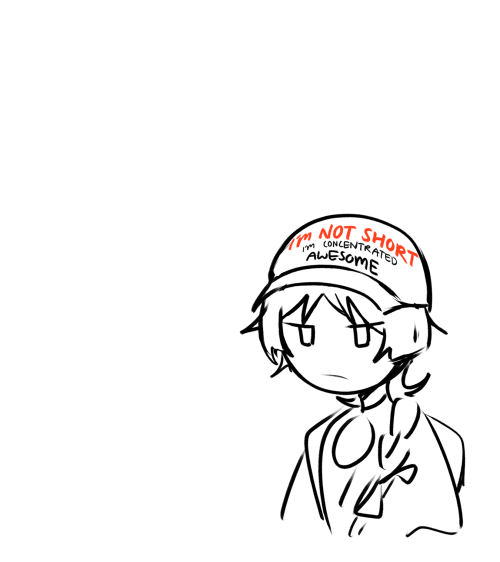 since childe canonically fishes. i gave him these hideous hats