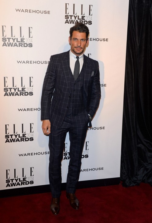David Gandy at the 2014 Elle Style Awards