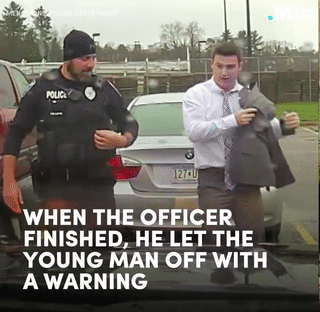 the-movemnt: White privilege is when a cop pulls you over for speeding and ends up