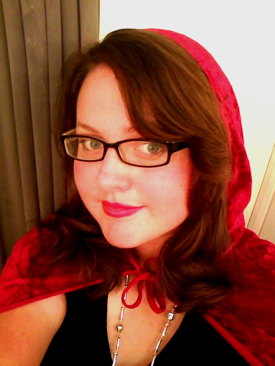 Halloween costume is a go! Of course I had to be little red riding hood~ [CoughJustWantedTheCapeCougH
