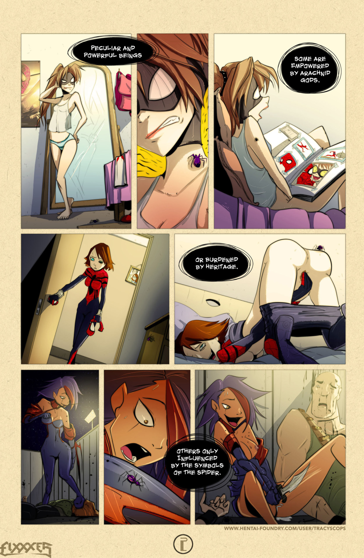 takayahiromu2nd:  The Violation of the Spider-Women Marvel