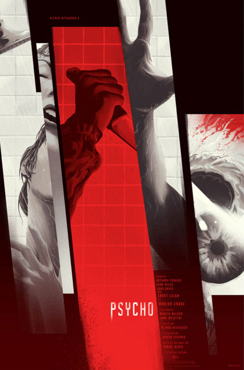 Sex thepostermovement:  Psycho by Kevin Tong pictures