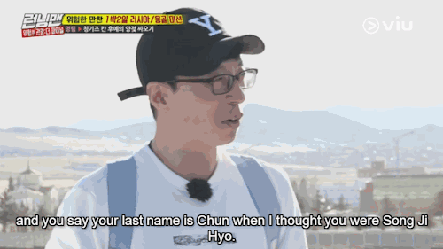 Last name battle Song VS Cheon ! It was hilarious~ my god! Love how jaesuk mentions that she is a se