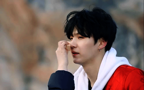 Suga In Red Or300 Days Before Yoongi Is Back