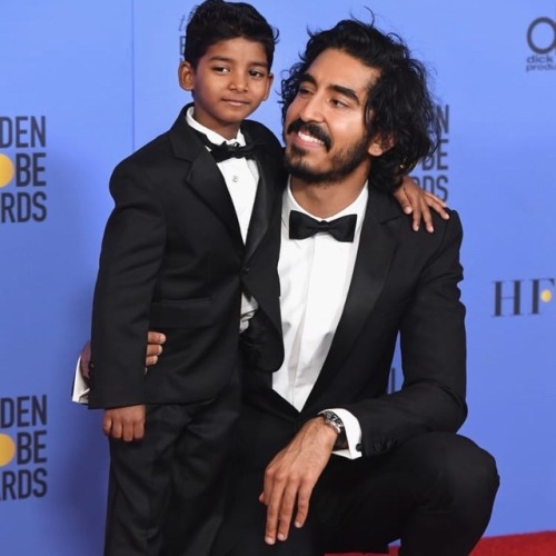 mtvalerie:Moodboard of Dev Patel being extra cute with Sunny Pawar!!