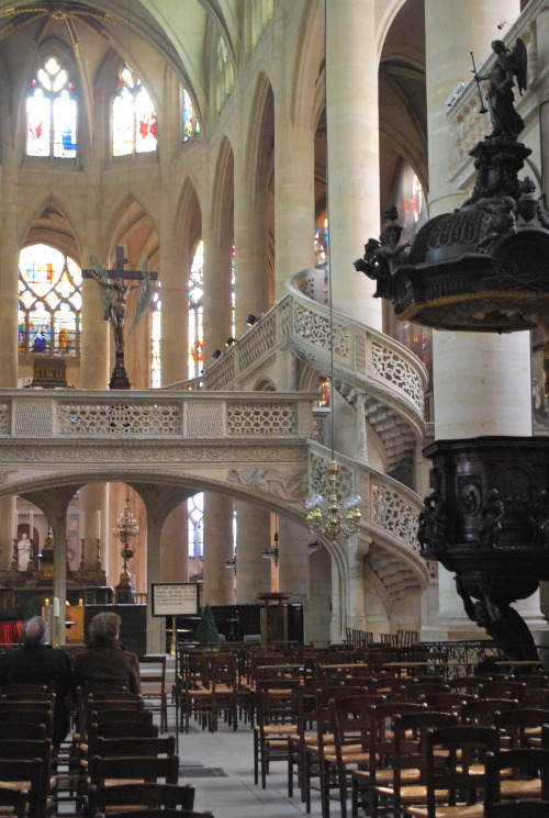 inside a church in Paris