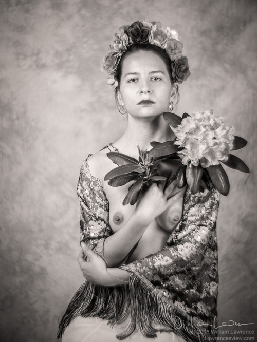 @blueriverdream, from our Frida Kahlo inspired shoot.  Copyright 2018, William Lawrence.