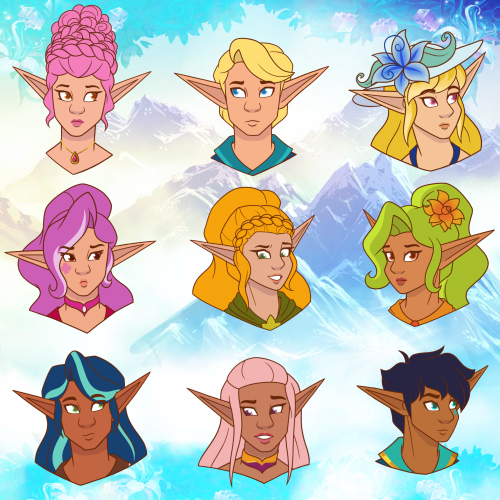 Modsatte Fugtighed reservedele Elvendale Fan Content | Drew a few background characters from Lego Elves...