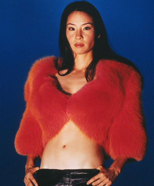 Porn Pics stylinglikeitsthe90s:Lucy Liu, 1999