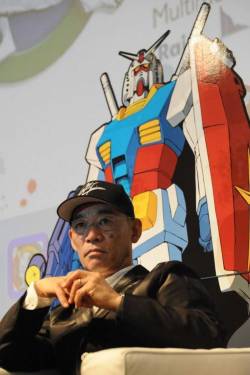 ani-plamo:  Happy Birthday to Yoshiyuki Tomino  The creator of Mobile Suit Gundam! 