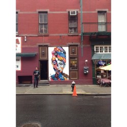 iamimanm:  Beautiful, NY. #streetart