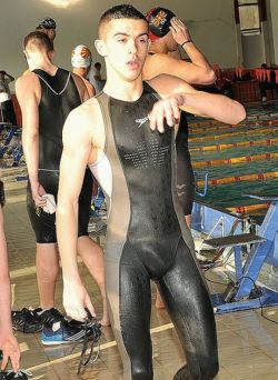 lalycradude:  Skin suit…