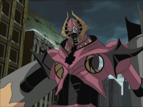 mecha-gifs:  Finishing Move Friday: Big O - Point Blank O Thunder