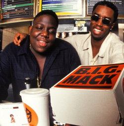 90shiphopraprnb:  Notorious B.I.G and Puff Daddy | NYC - 1993 | Photo by Chi Modu 