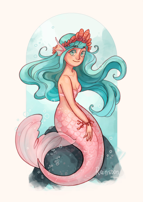 A little post-MerMay mermaid!