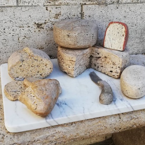 In the #village of #asciano, someone has left their #bread and #cheese out for so long, it’s t