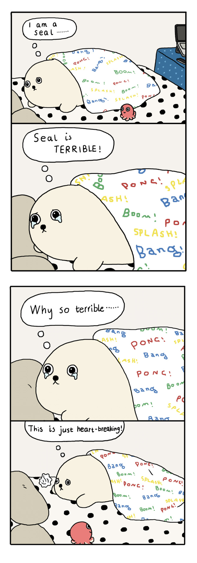 solanastera:  somanyseals:  when seal is feeling terrible about itself.  I am the