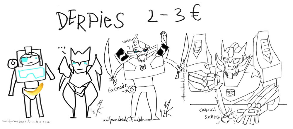 manicscribble:  uniformshark:  Fundraising for my Auto Assembly trip c: I do Monsters