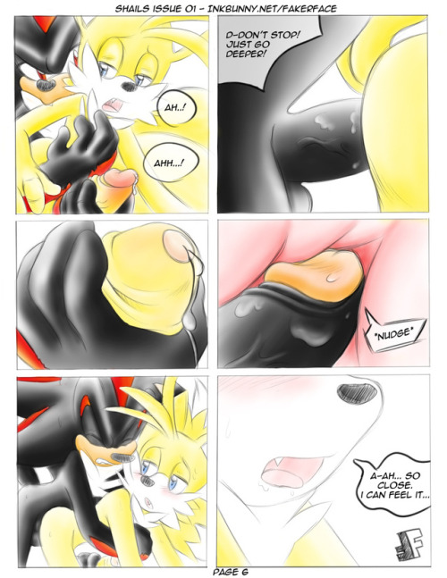 fluffygaysonicporn: Comic: ShailsArtist: FakerFaceLove this Comic so much &lt;3