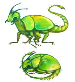 snowysaur:  scarab dragon 