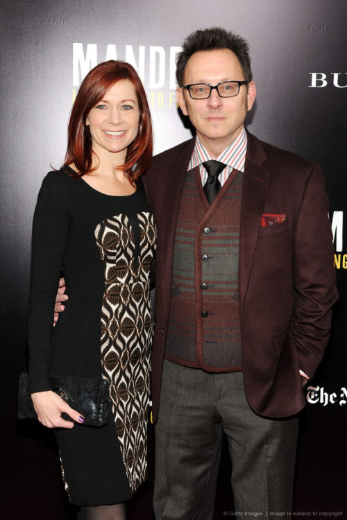 Michael Emerson and Carrie Preston attend &ldquo;Mandela: Long Walk To Freedom&rdquo; s