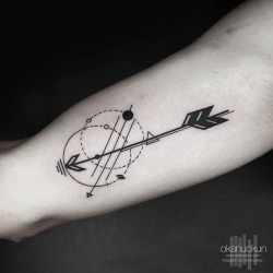 prettysimpletattoos:  by Okan Uçkun 