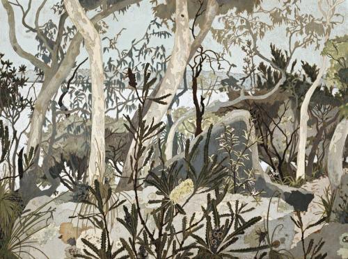 thunderstruck9: Cressida Campbell (Australian, b. 1960), Berry Island, 1992. Hand-painted and incise