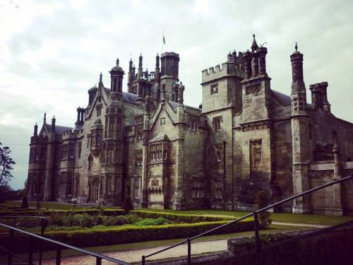 Margam House, Wales. Completely gutted by fire in 1977, but you&rsquo;d never know it from the outsi