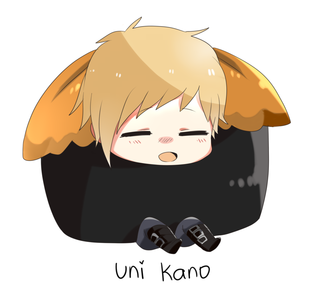 hakamiiart:   transparent mekakushi dan Sushi ver. !!! :D drag  them all :D 