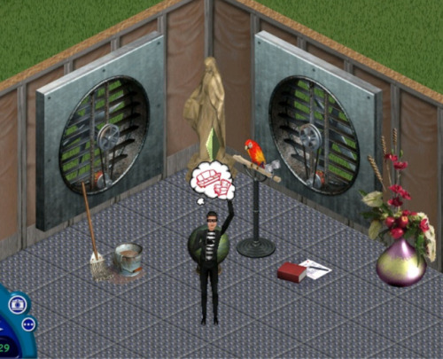 weirdsimsinhistory: Um this is an odd place