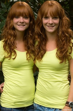 redheadsmyonlyweakness:  Anne and Malou Luchtenberg