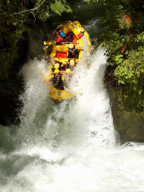 White Water Rafting, Rotorua, New Zealand