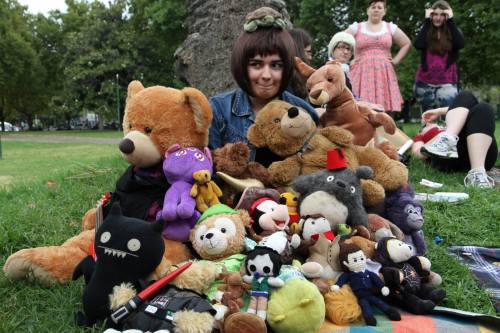 Some pictures from our first meetup of the year, a cosplay teddybear picnic!Shoutout in particular t