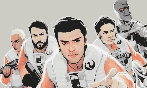 blckleader:Poe Dameron by Phil Noto.