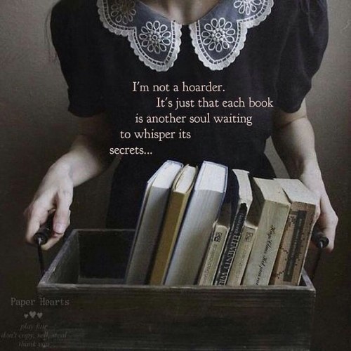 raquelbyrnesbooks:  There is a perfectly sound reason why I have more books than I will ever have time to read. #reading #books 