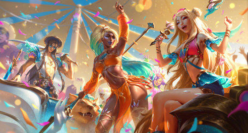 Ocean Song Ashe, Zeri, Yone, Nidalee & Seraphine! 