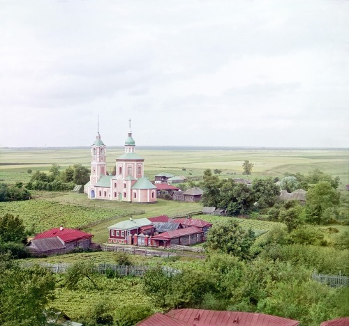 Suzdal, Vladimir oblast, 1912Photographed by Sergey Prokudin-Gorsky