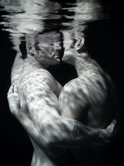 succumbere:  drowning. in love.